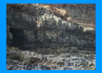 cliff jumping in Kauai